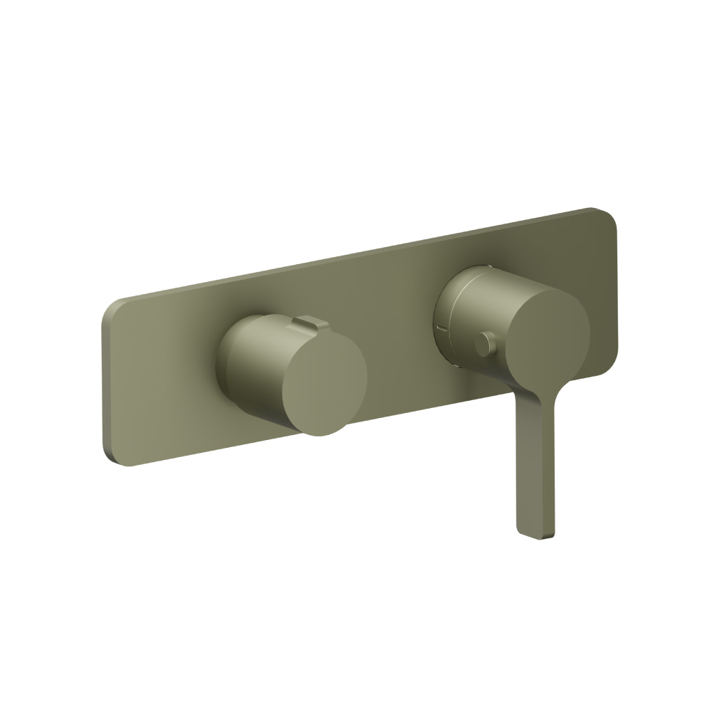 Thermostatische douchemengkraan - 1 uitgang | Army Green