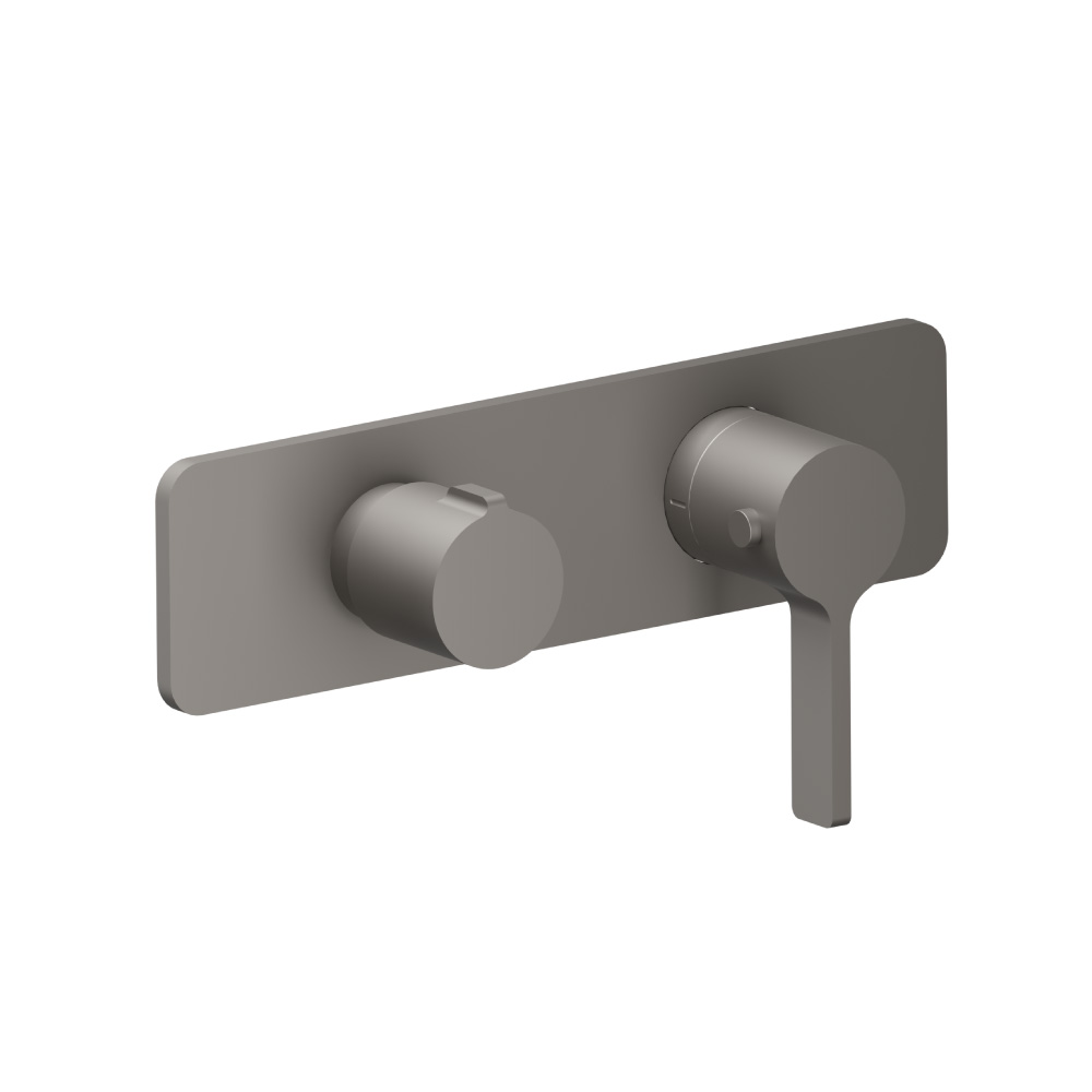 Thermostatische douchemengkraan - 1 uitgang | Steel Grey