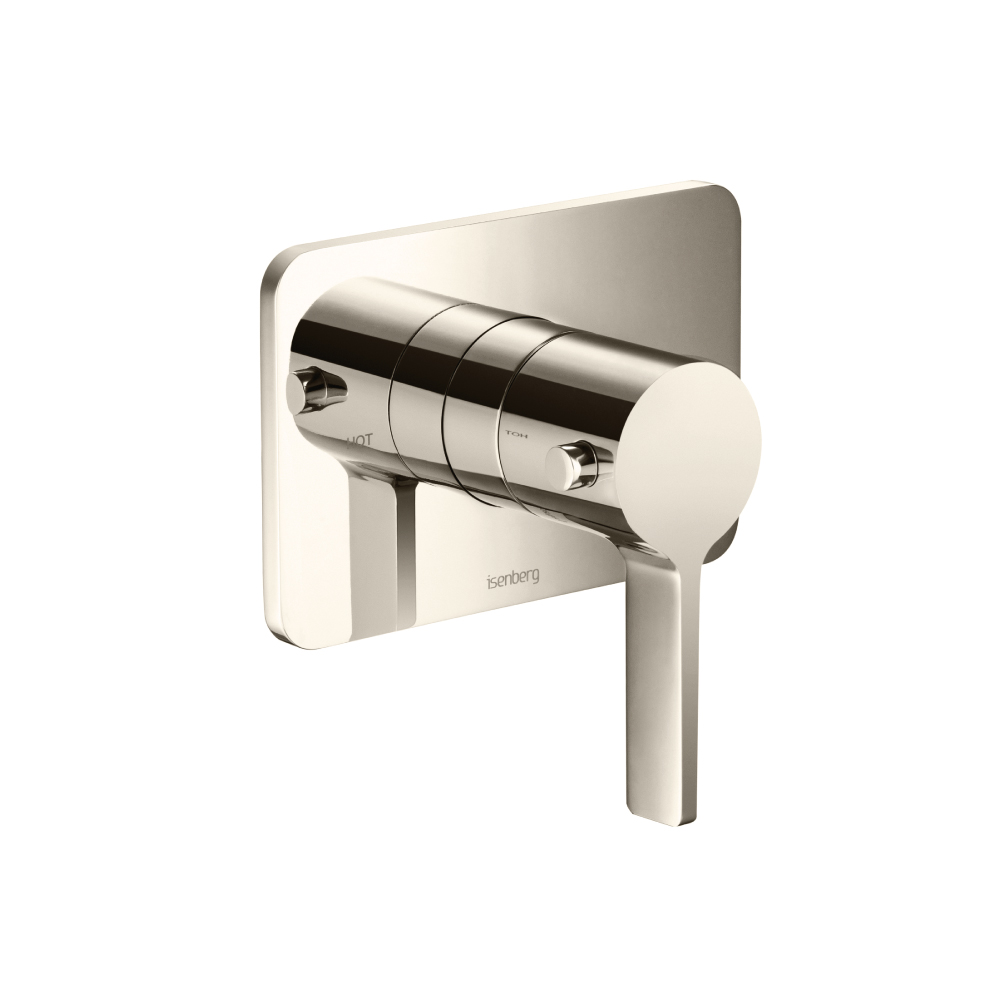 3/4" Thermostatic Valve With Trim | Gepolijst nikkel PVD