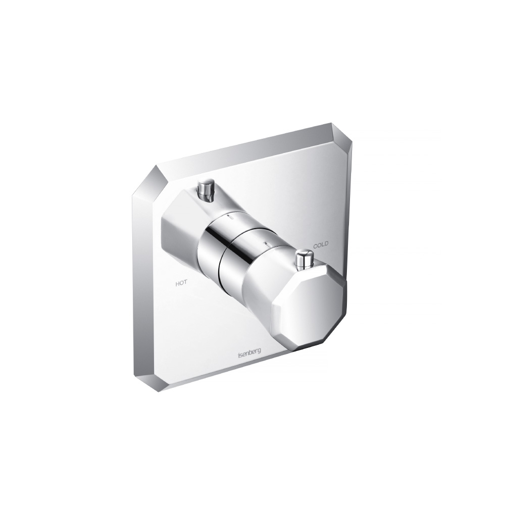 3/4" Thermostatic Valve With Trim | Chroom