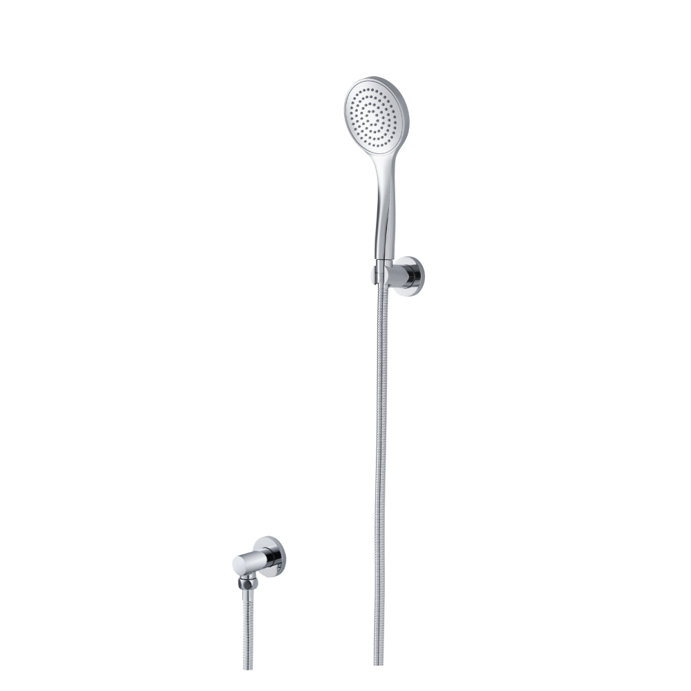 Hand Shower Set with Holder and Elbow | Chroom