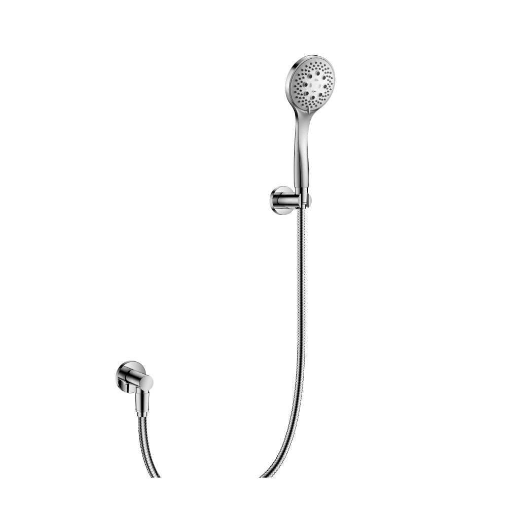 Hand Shower Set with Holder and Elbow | Chroom