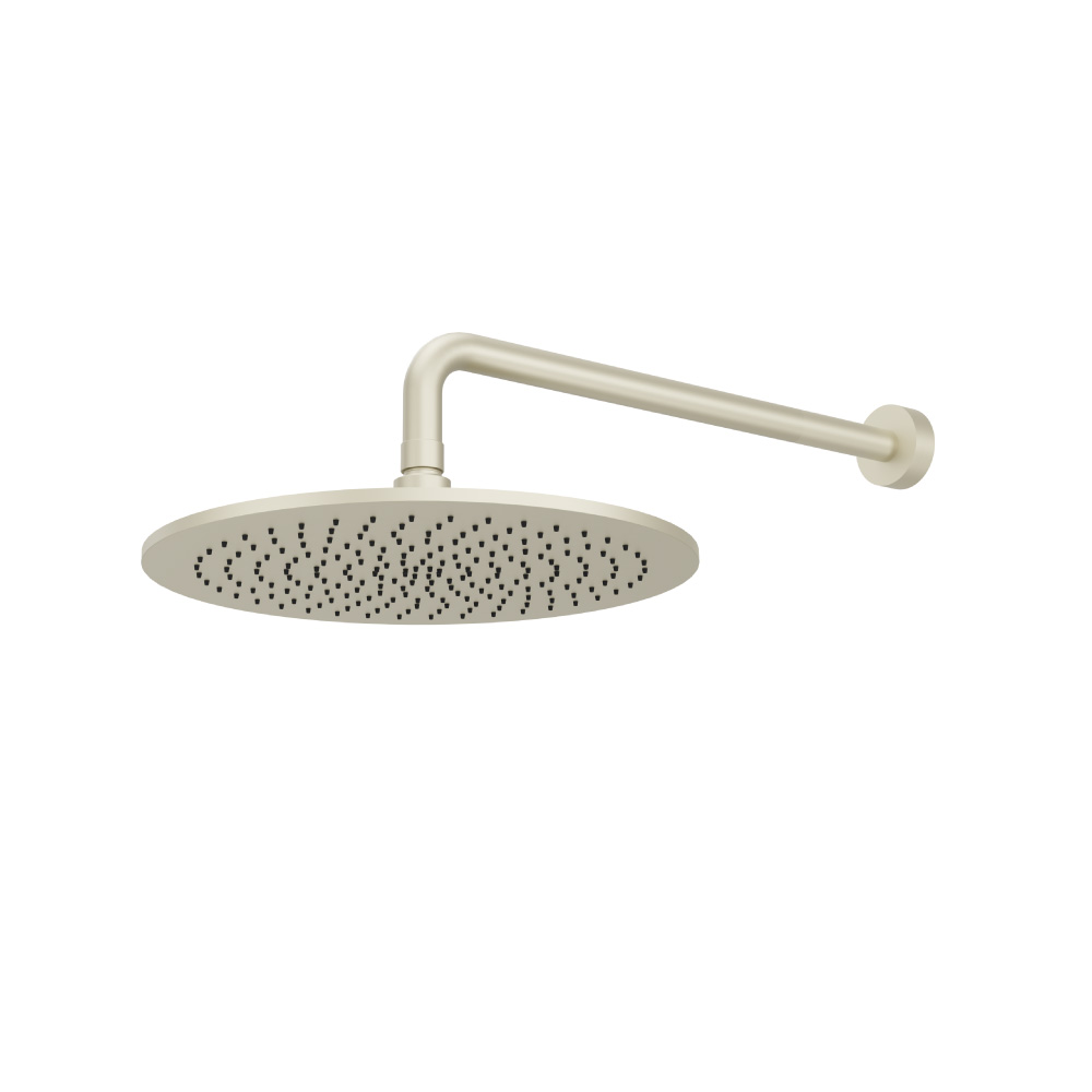 300 mm ronde hoofddouche met 400 mm douchearm | Light Tan