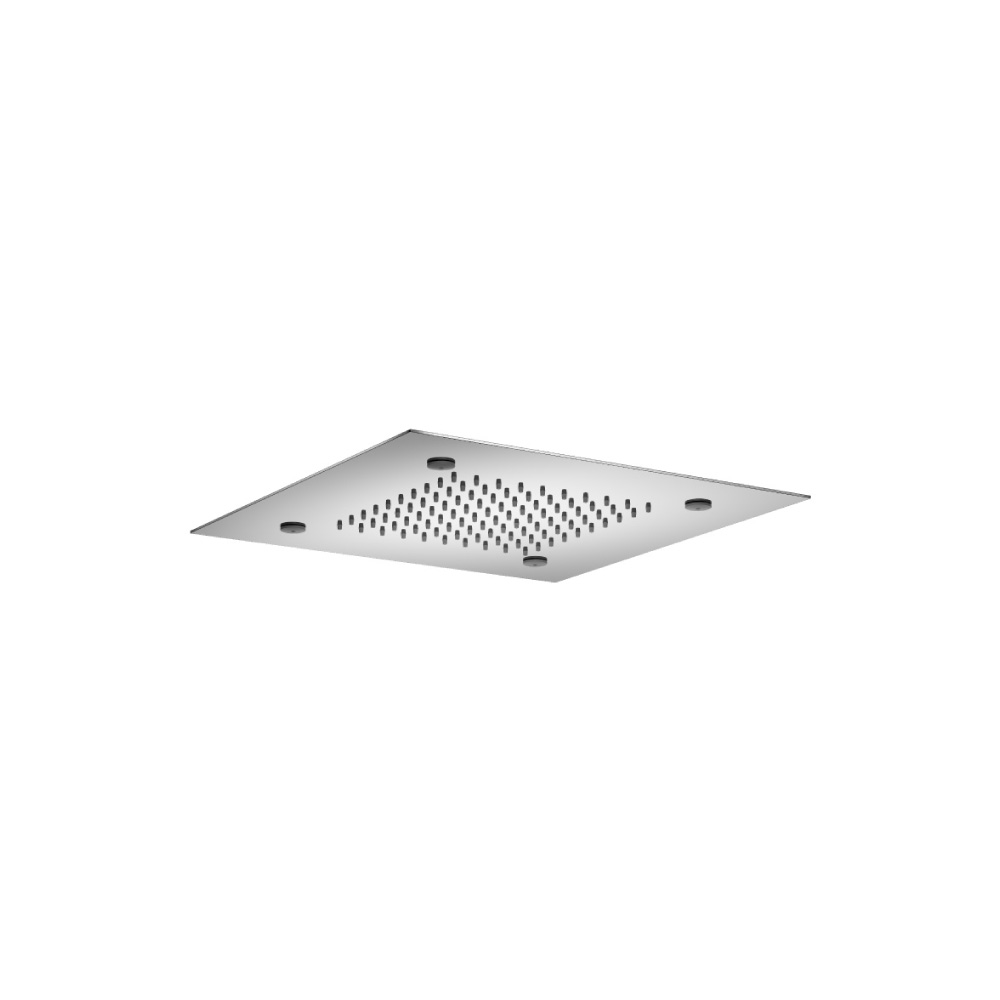 15" Stainless Steel Flush Mount Rainhead With Mist Flow | Chroom