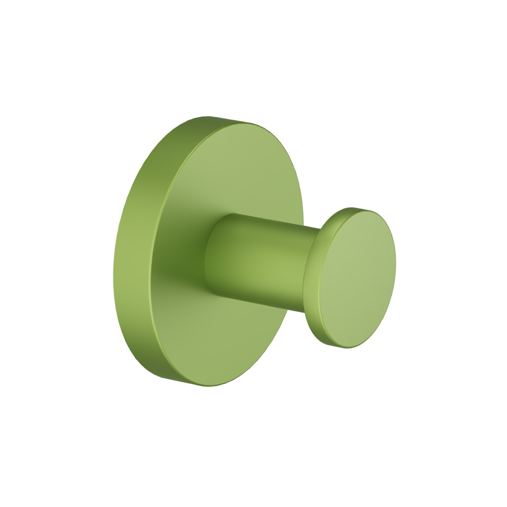 Brass Bathroom Towel / Robe Hook | Flusso Green