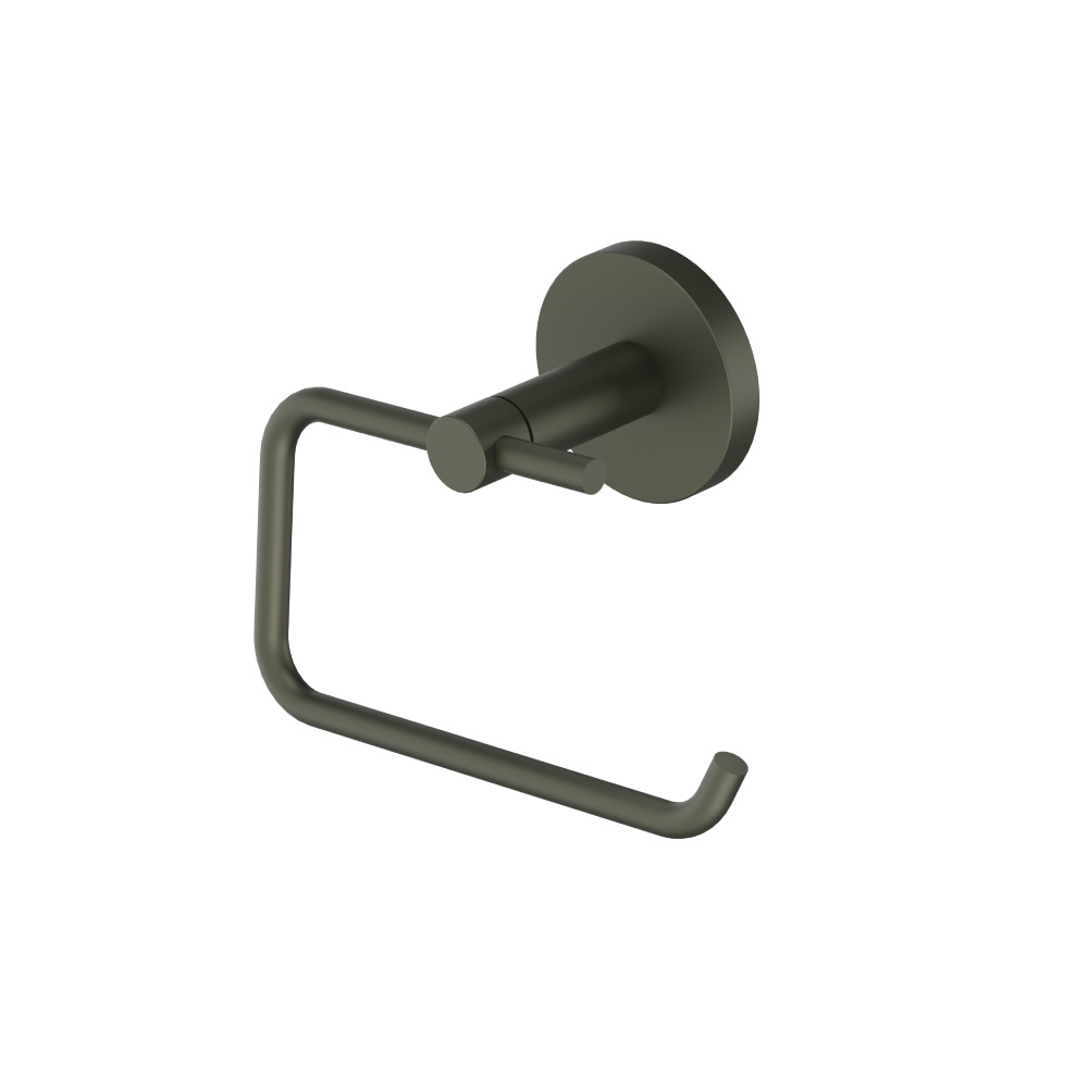 Brass Toilet Paper Holder | Gun Metal Grey