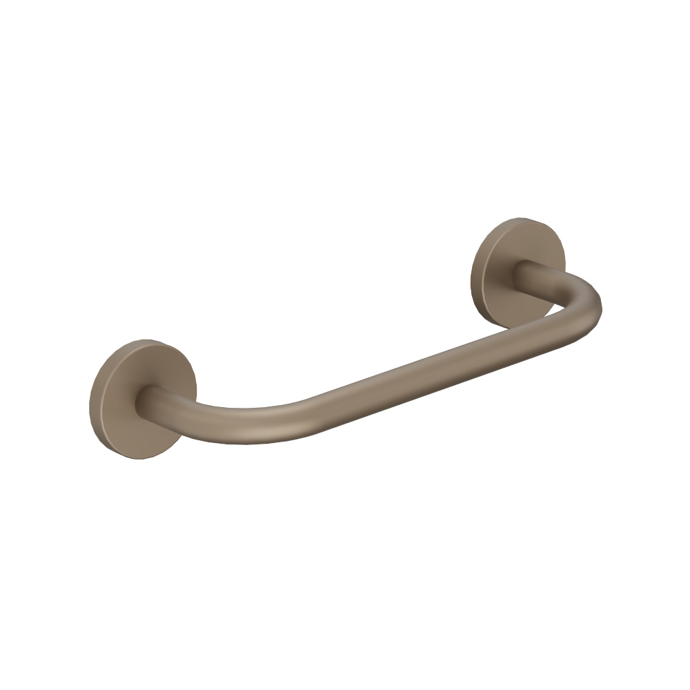 Brass Towel Ring | Dark Tan