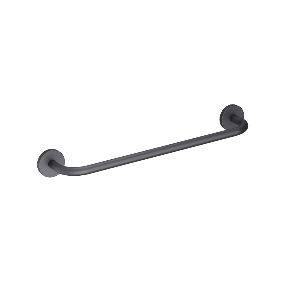 Brass Towel Bar - 18" | Dark Grey