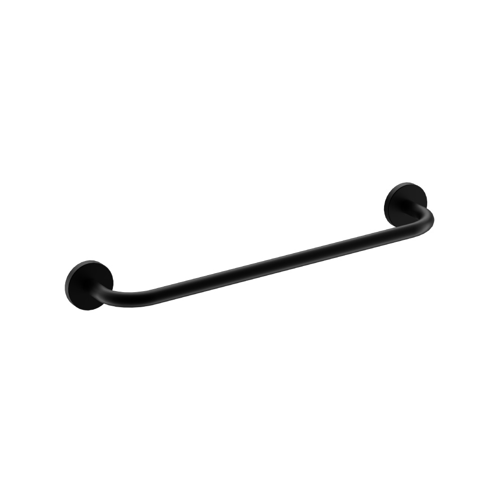 Brass Towel Bar - 18" | Gloss Black