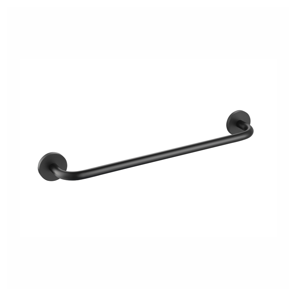 Brass Towel Bar - 18" | Mat zwart