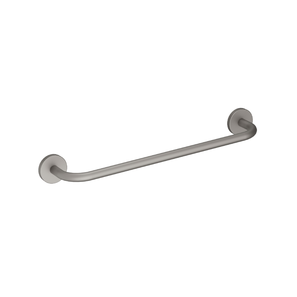 Brass Towel Bar - 18" | Steel Grey