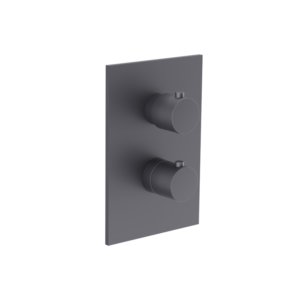 Thermostatische douchemengkraan - 1 uitgang | Dark Grey