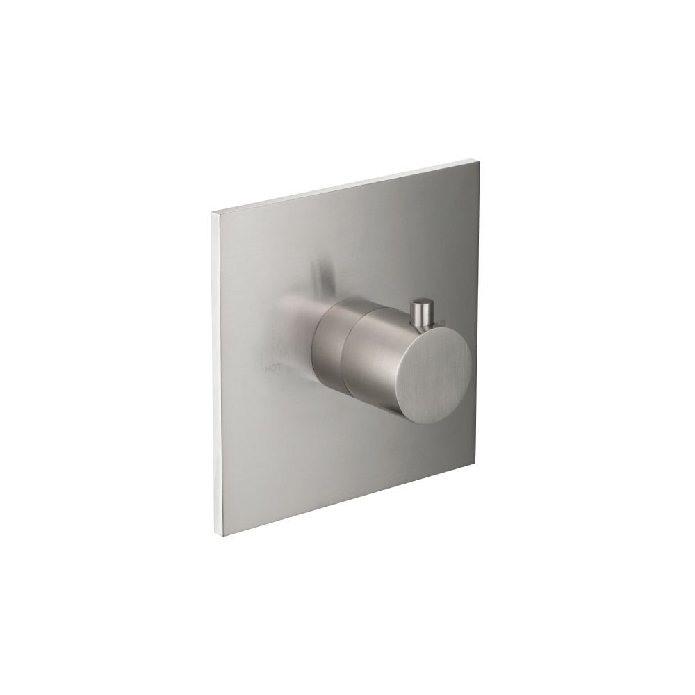 3/4" Thermostatic Valve With Trim | Geborsteld nikkel PVD