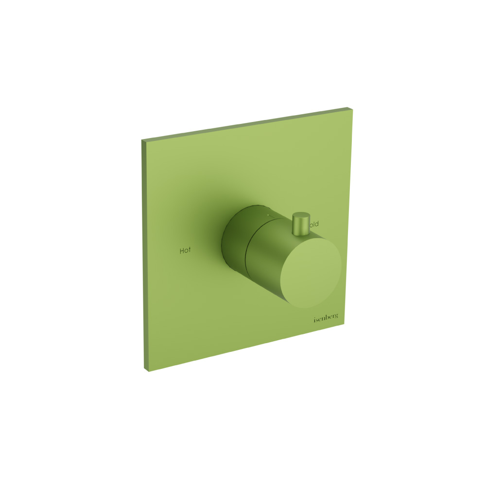 3/4" Thermostatic Valve With Trim | Flusso Green