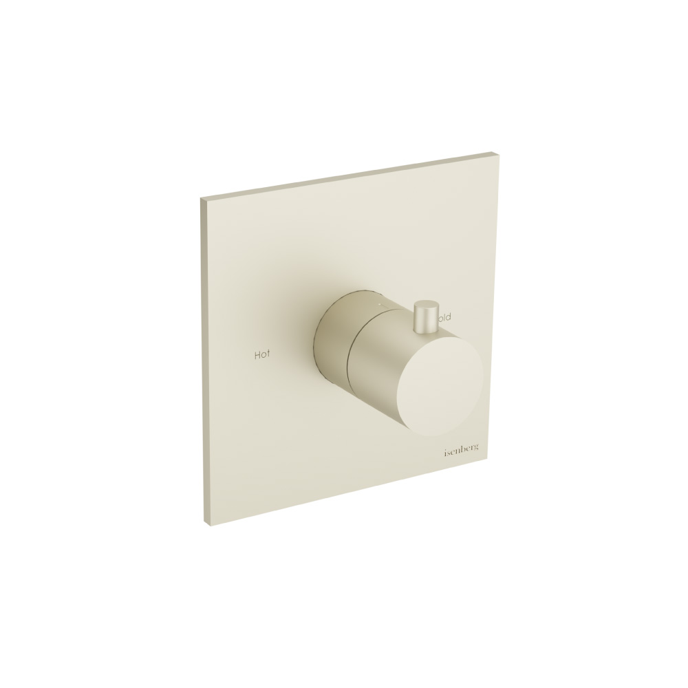 3/4" Thermostatic Valve With Trim | Light Tan