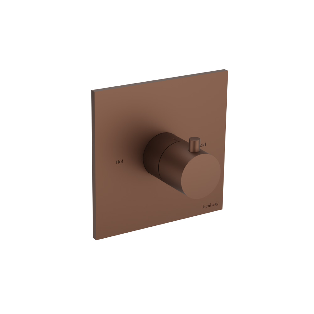 3/4" Thermostatic Valve With Trim | Vortex Brown