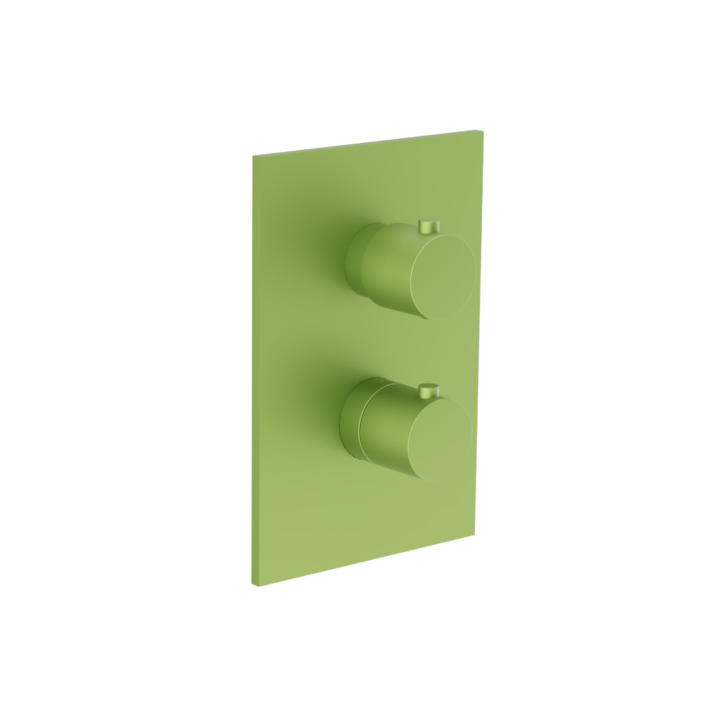 Thermostatische douchemengkraan - 3 uitgangen | Flusso Green