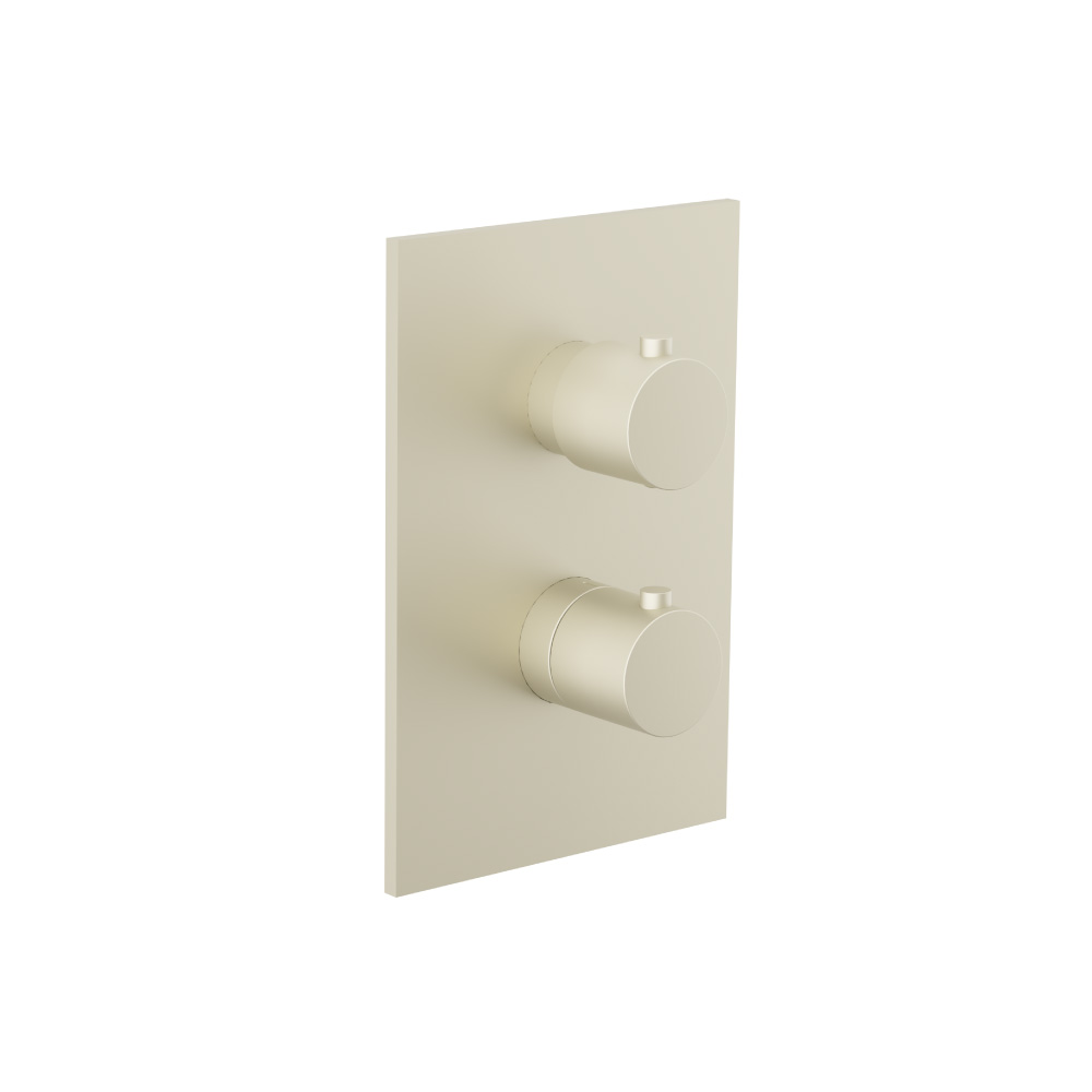 Thermostatische douchemengkraan - 3 uitgangen | Light Tan