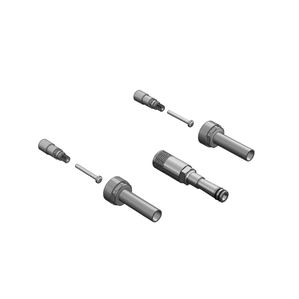 0.9" Extension Kit - For Use with RAR.1900, RAR.2450 | Geborsteld nikkel PVD