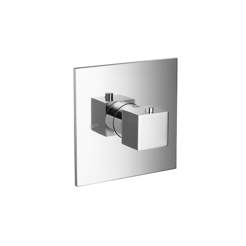 3/4" Thermostatic Valve With Trim | Mat zwart