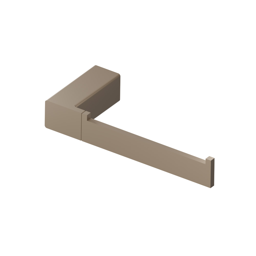 Brass Toilet Paper Holder | Dark Tan