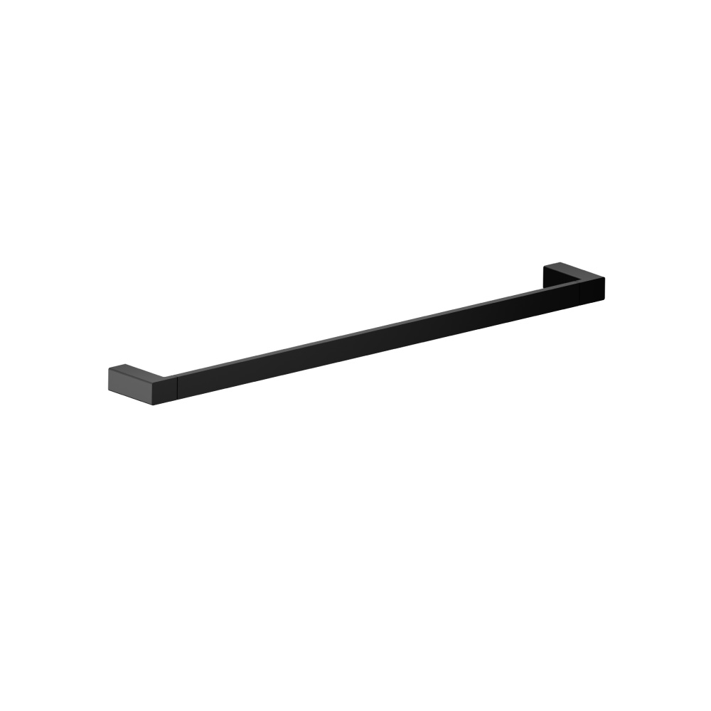 Brass Towel Bar - 24" | Gloss Black