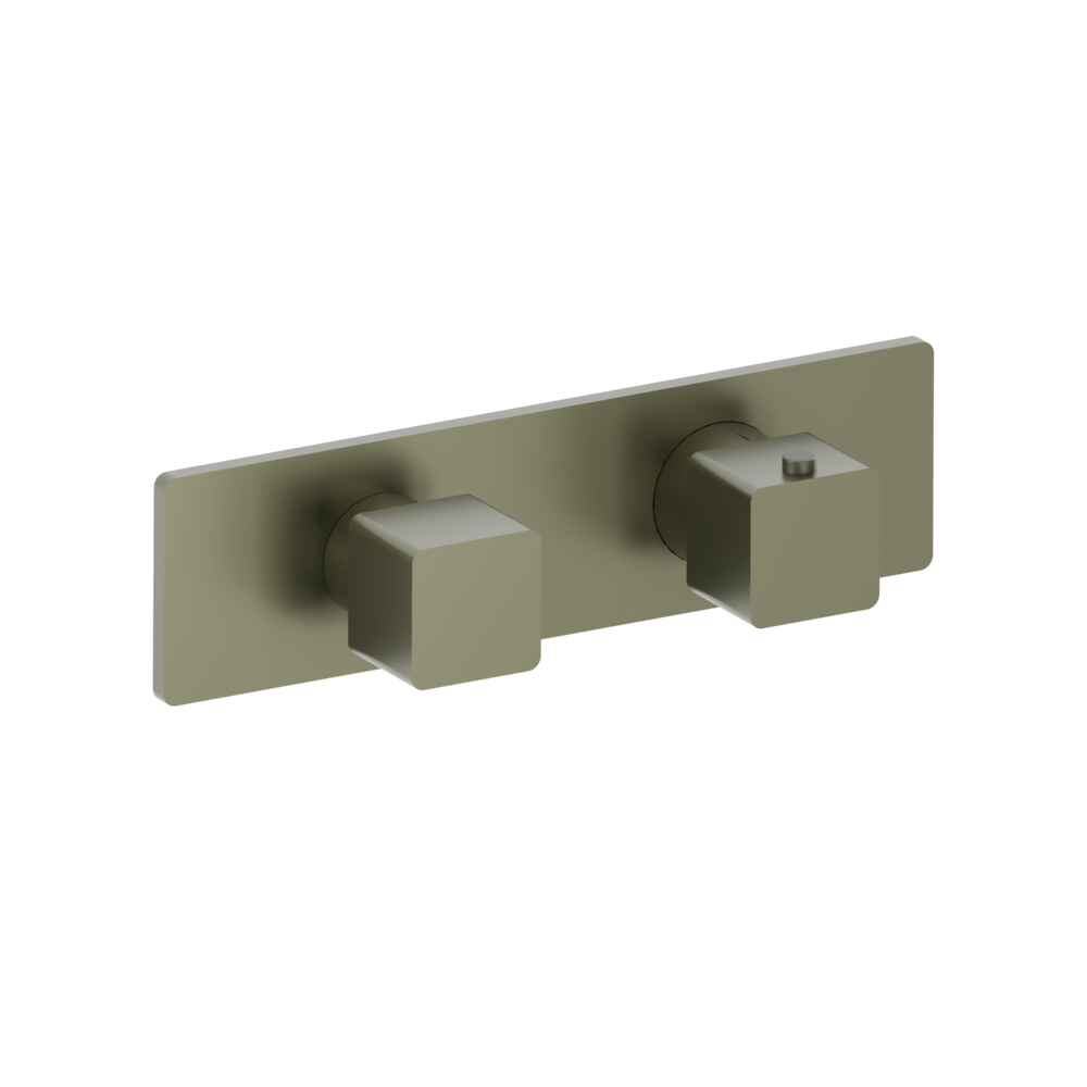 Thermostatische douchemengkraan - 1 uitgang | Army Green