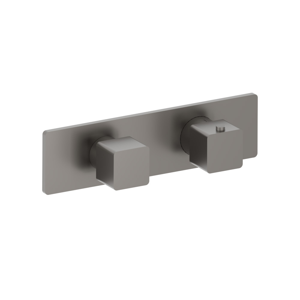 Thermostatische douchemengkraan - 1 uitgang | Steel Grey