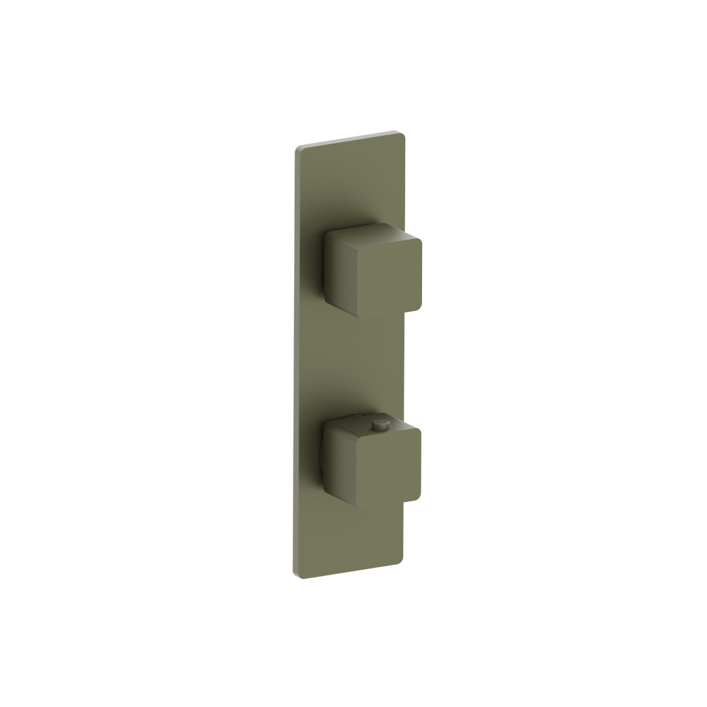 Thermostatische douchemengkraan - 1 uitgang | Army Green