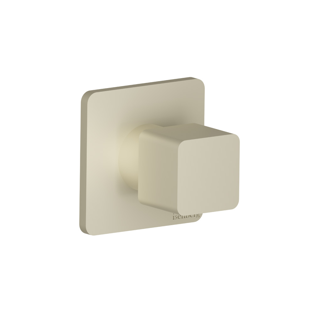 3/4" Volumeregeling inbouwdeel met afbouwdeel | Light Tan