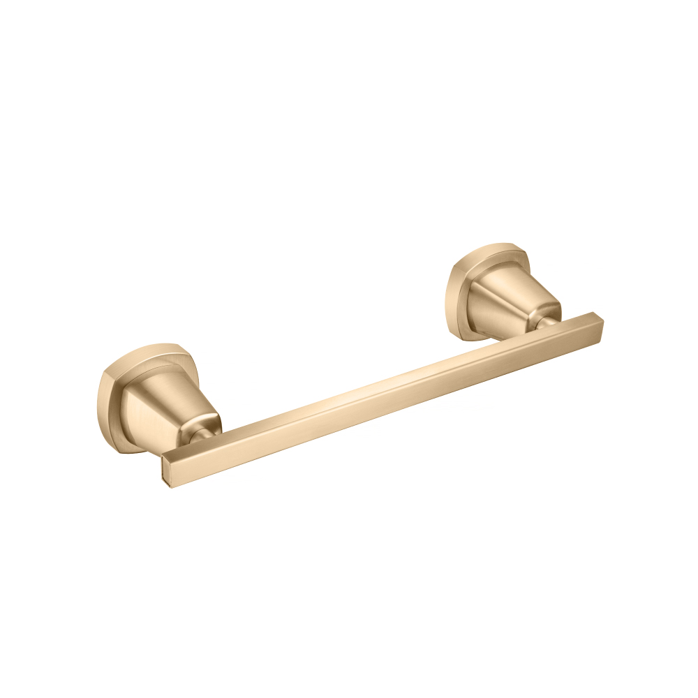 Brass Towel Ring / Mini Towel Bar - 8" | Geborsteld brons PVD