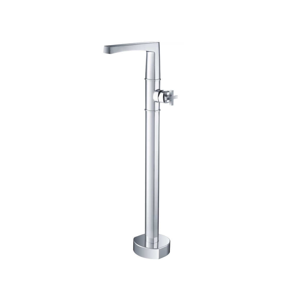 Freestanding Floor Mount Bathtub / Tub Filler | Chroom