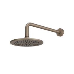 8" Solid Brass Showerhead / Rainhead With 12" Wall Mount Shower Arm