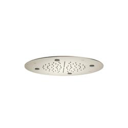 15" Stainless Steel Flush Mount Rainhead With Mist Flow