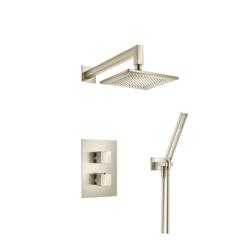 Two Output Shower Set With Shower Head And Hand Held