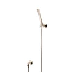 Hand Shower Set With Wall Elbow, Holder and Hose