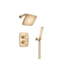 Two Output Shower Set With Shower Head And Hand Held